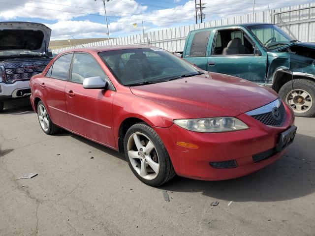 1YVHP80CX55M67969 - 2005 MAZDA 6 I RED photo 4