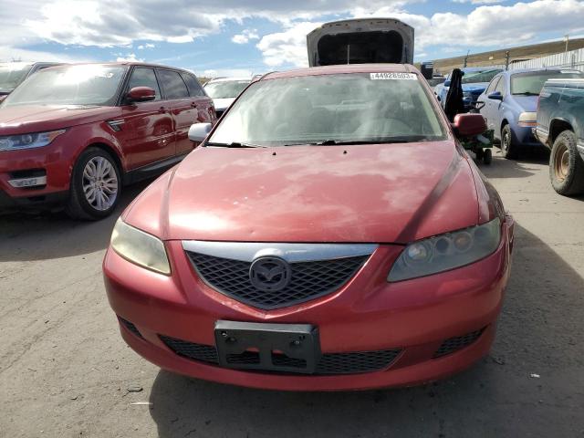 1YVHP80CX55M67969 - 2005 MAZDA 6 I RED photo 5