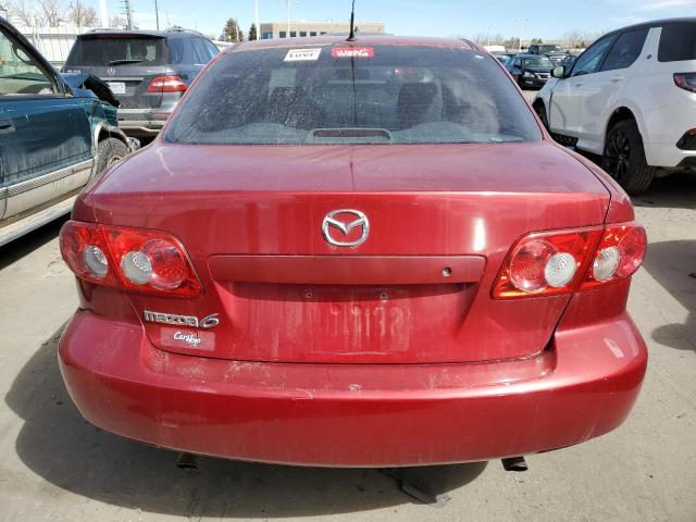 1YVHP80CX55M67969 - 2005 MAZDA 6 I RED photo 6