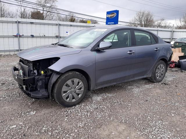 3KPA24AD7LE353256 - 2020 KIA RIO LX CHARCOAL photo 1