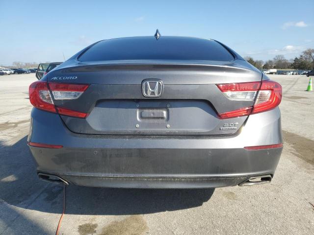 1HGCV2F95LA000107 - 2020 HONDA ACCORD TOURING GRAY photo 6