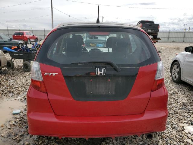 JHMGE8H35DC033964 - 2013 HONDA FIT RED photo 6