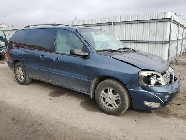 2FMZA522X6BA16922 - 2006 FORD FREESTAR SEL BLUE photo 4