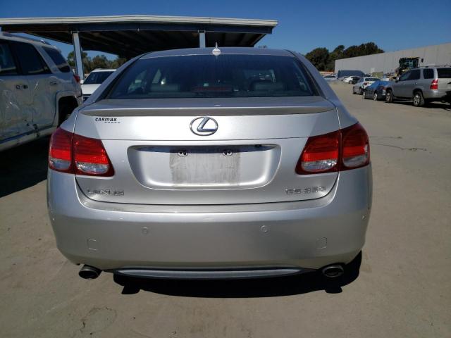 JTHBE96S470010224 - 2007 LEXUS GS 350 SILVER photo 6