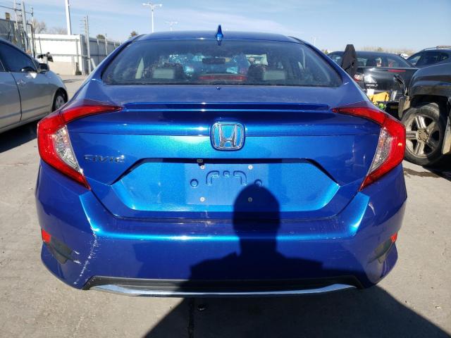 2HGFC1F79MH702235 - 2021 HONDA CIVIC EXL ლურჯი ფოტო 6