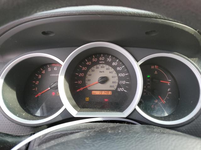 5TEJU62N87Z445911 - 2007 TOYOTA TACOMA DOUBLE CAB PRERUNNER RED photo 9