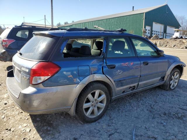 4S4BP61C187341552 - 2008 SUBARU OUTBACK 2.5I BLUE photo 3