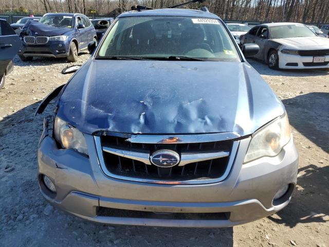 4S4BP61C187341552 - 2008 SUBARU OUTBACK 2.5I BLUE photo 5