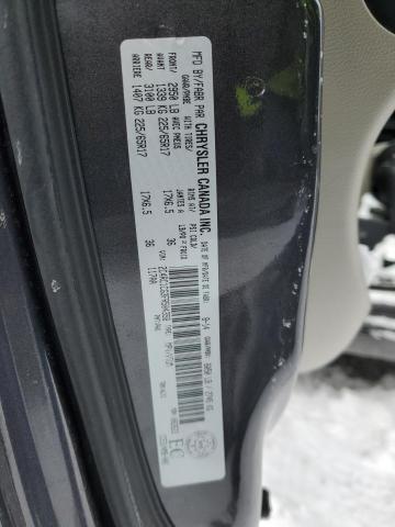 2C4RC1CG3FR504358 - 2015 CHRYSLER TOWN & COU TOURING L CHARCOAL photo 14