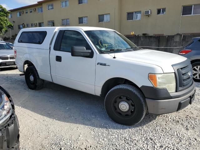 1FTMF1CMXBKD84221 - 2011 FORD F150 WHITE photo 4