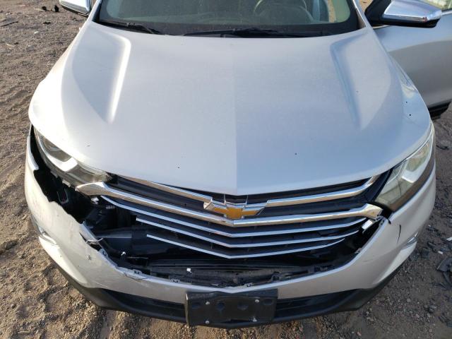 2GNAXPEX7K6276255 - 2019 CHEVROLET EQUINOX PREMIER SILVER photo 12