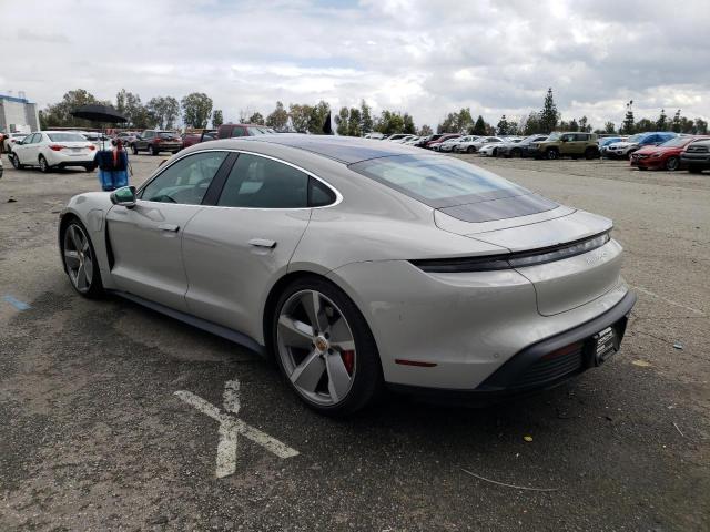 WP0AB2Y12MSA43288 - 2021 PORSCHE TAYCAN 4S GRAY photo 2