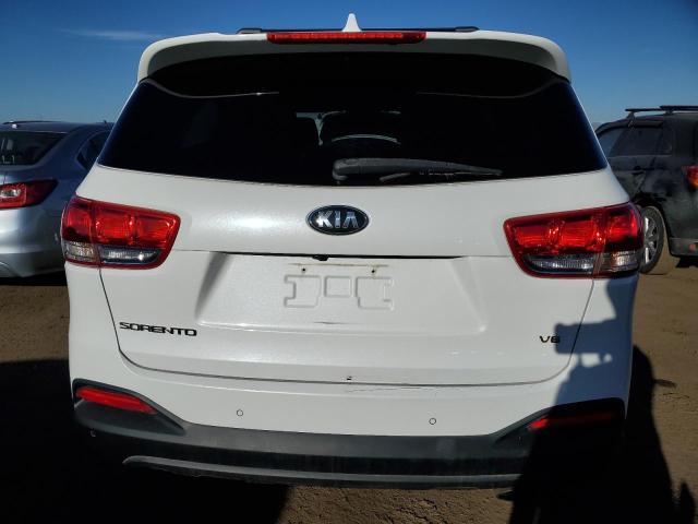 5XYPGDA50GG071876 - 2016 KIA SORENTO LX WHITE photo 6