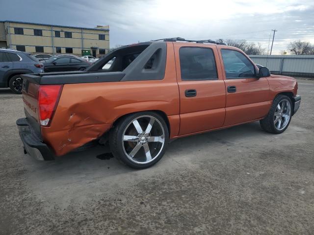 3GNEC12ZX5G284651 - 2005 CHEVROLET AVALANCHE C1500 ORANGE photo 3