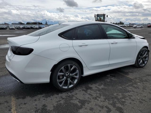 1C3CCCBG1FN531482 - 2015 CHRYSLER 200 S WHITE photo 3