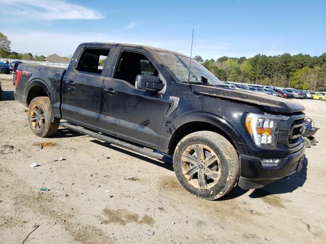 1FTFW1E58PKD56763 - 2023 FORD F150 SUPERCREW BLACK photo 4