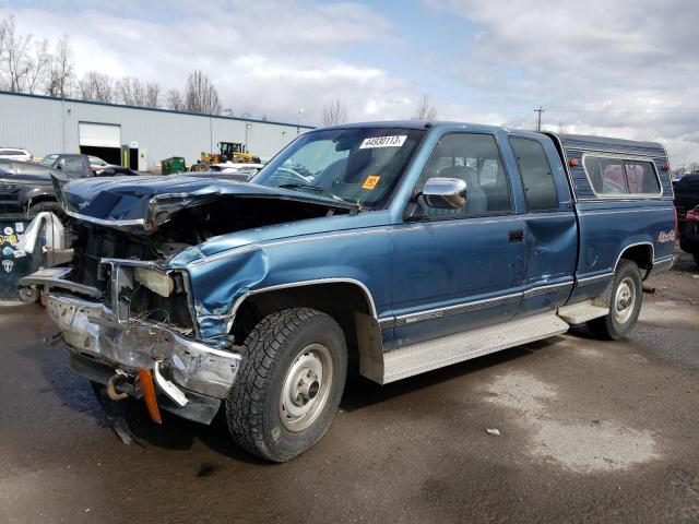 2GTFK29K9N1540981 - 1992 GMC SIERRA K2500 BLUE photo 1