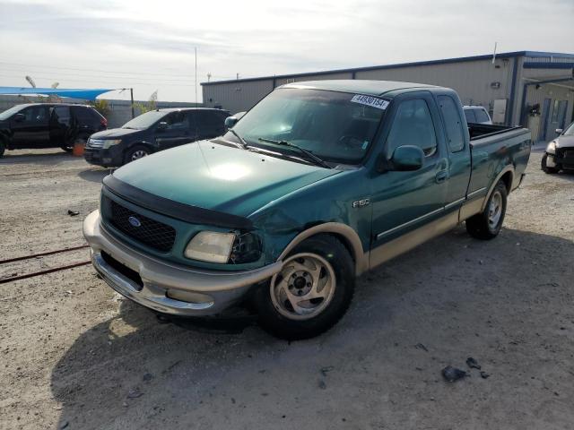 1FTDX18W1VND02337 - 1997 FORD F150 GREEN photo 1