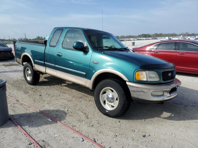 1FTDX18W1VND02337 - 1997 FORD F150 GREEN photo 4