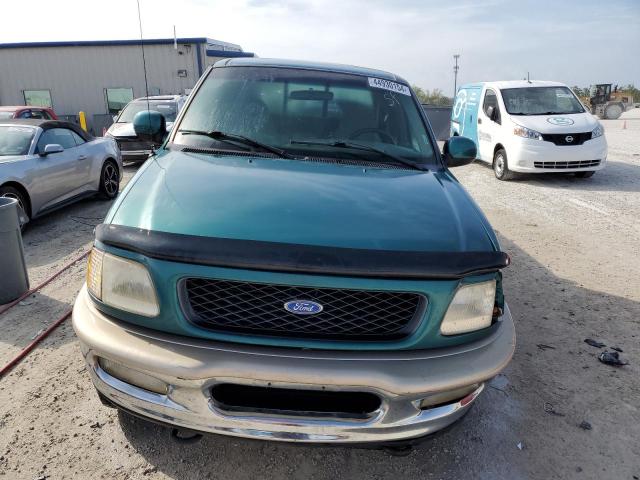 1FTDX18W1VND02337 - 1997 FORD F150 GREEN photo 5