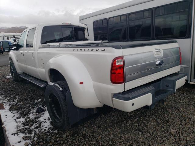 1FT8W4DT4GED12350 - 2016 FORD F450 SUPER DUTY WHITE photo 2