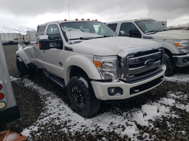 1FT8W4DT4GED12350 - 2016 FORD F450 SUPER DUTY WHITE photo 4