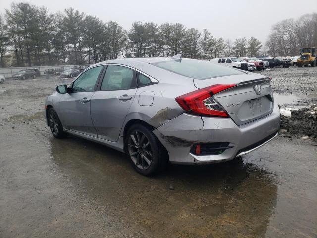 19XFC1F76KE203822 - 2019 HONDA CIVIC EXL ვერცხლისფერი ფოტო 2