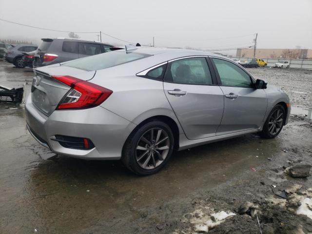 19XFC1F76KE203822 - 2019 HONDA CIVIC EXL ვერცხლისფერი ფოტო 3