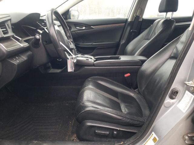19XFC1F76KE203822 - 2019 HONDA CIVIC EXL ვერცხლისფერი ფოტო 7