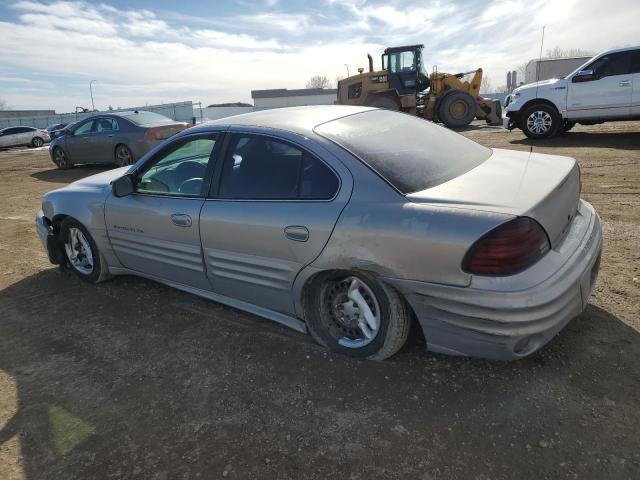 1G2NF52T9YC511102 - 2000 PONTIAC GRAND AM SE1 GRAY photo 2