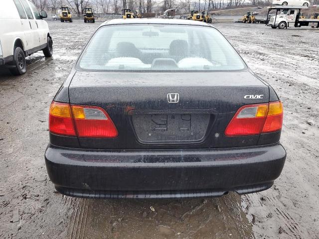 1HGEJ6678YL019787 - 2000 HONDA CIVIC LX BLACK photo 6