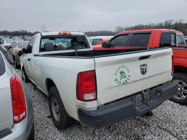 3C6JR6DT1KG509862 - 2019 RAM 1500 CLASS TRADESMAN WHITE photo 2