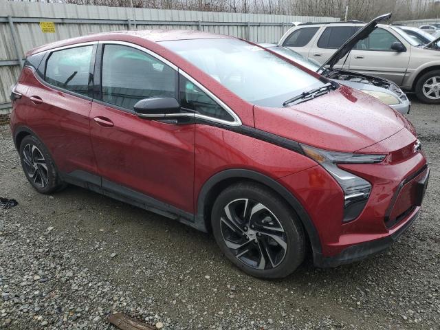 1G1FX6S02N4131929 - 2022 CHEVROLET BOLT EV 2LT RED photo 4