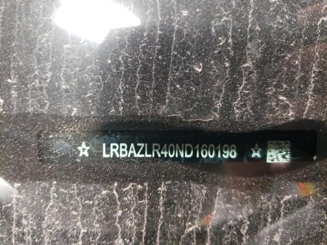 LRBAZLR40ND160198 - 2022 BUICK ENVISION PREFERRED BLACK photo 13