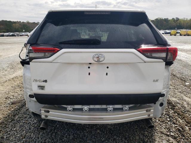 2T3H1RFV7MC134336 - 2021 TOYOTA RAV4 LE WHITE photo 6