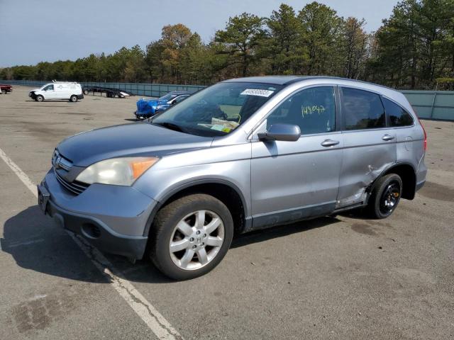 JHLRE48727C112456 - 2007 HONDA CR-V EXL SILVER photo 1