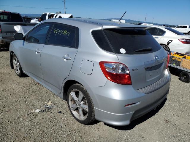 2T1KE40E19C016529 - 2009 TOYOTA MATRIX S SILVER photo 2