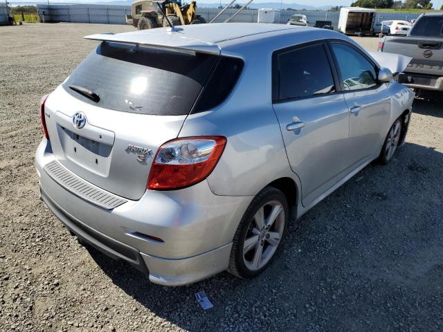 2T1KE40E19C016529 - 2009 TOYOTA MATRIX S SILVER photo 3