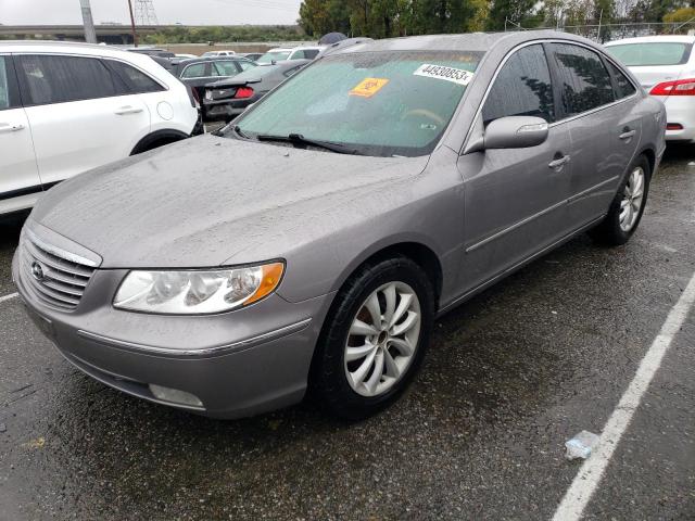 KMHFC46F67A139764 - 2007 HYUNDAI AZERA SE GRAY photo 1