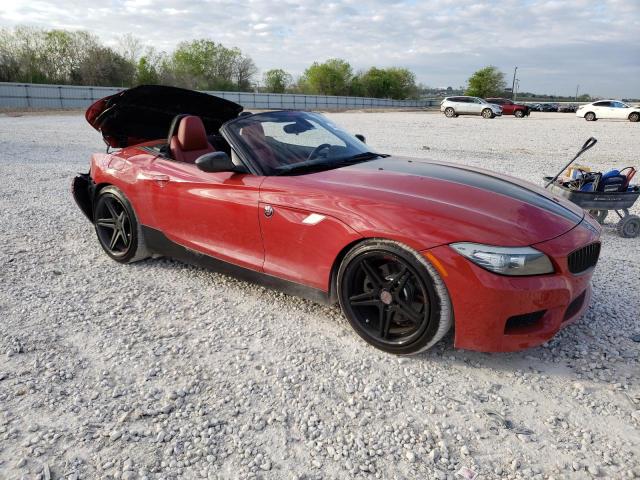 WBALM7C58CE384924 - 2012 BMW Z4 SDRIVE35I RED photo 4