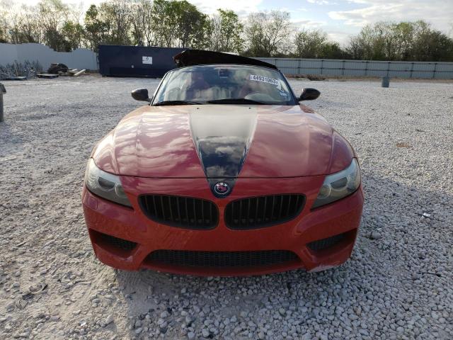 WBALM7C58CE384924 - 2012 BMW Z4 SDRIVE35I RED photo 5