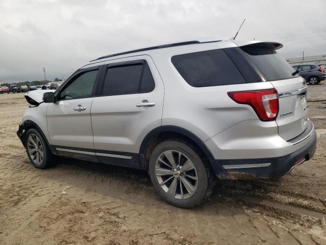 1FM5K7F86JGA21638 - 2018 FORD EXPLORER LIMITED SILVER photo 2