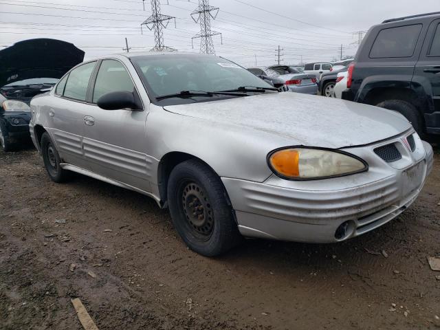 1G2NF52F52C278031 - 2002 PONTIAC GRAND AM SE1 SILVER photo 4