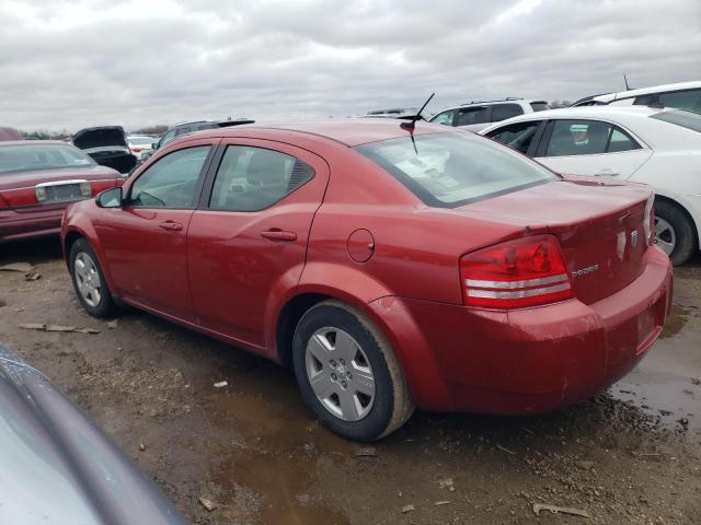 1B3CC4FB3AN115475 - 2010 DODGE AVENGER SXT RED photo 2