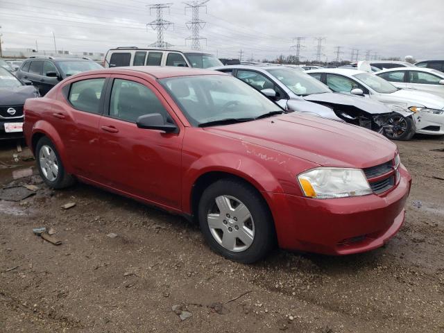 1B3CC4FB3AN115475 - 2010 DODGE AVENGER SXT RED photo 4