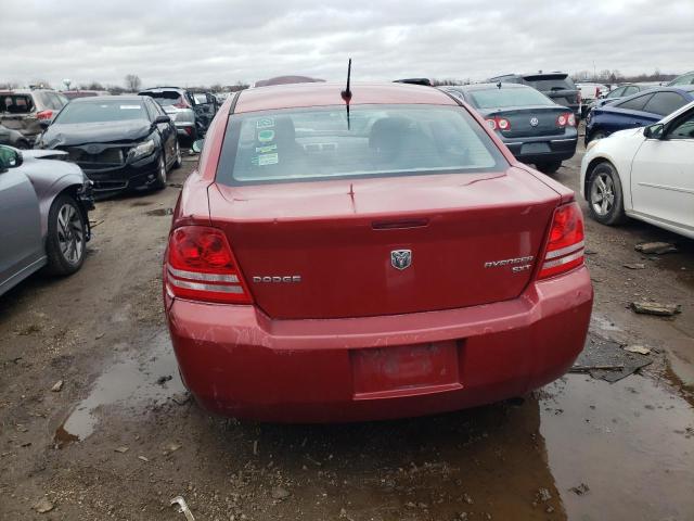 1B3CC4FB3AN115475 - 2010 DODGE AVENGER SXT RED photo 6