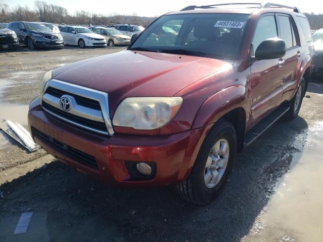 JTEBU14R778084076 - 2007 TOYOTA 4RUNNER SR5 MAROON photo 1