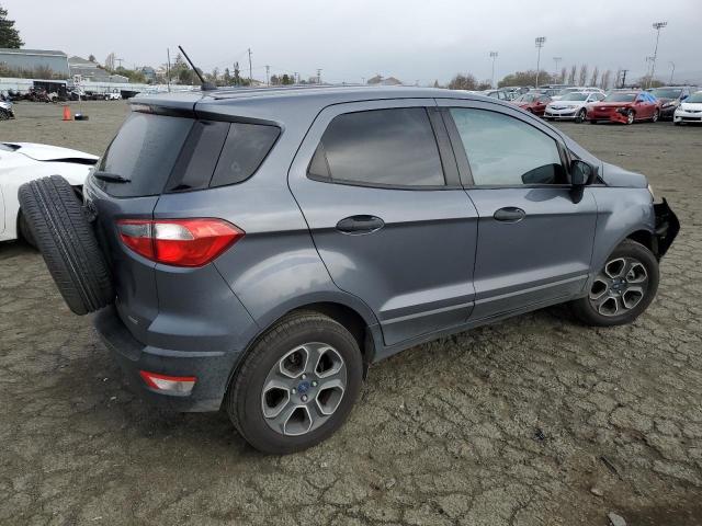 MAJ3P1RE1JC193133 - 2018 FORD ECOSPORT S GRAY photo 3