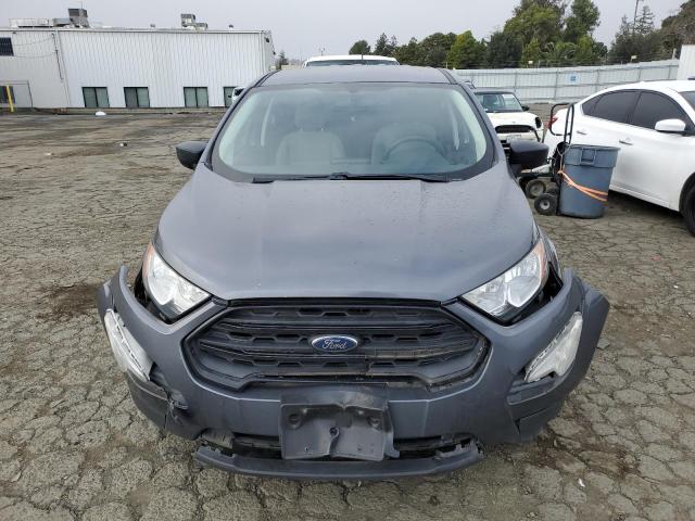 MAJ3P1RE1JC193133 - 2018 FORD ECOSPORT S GRAY photo 5