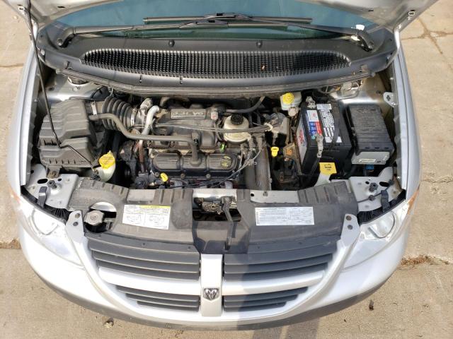 1D4GP25R67B134848 - 2007 DODGE GRAND CARA SE SILVER photo 12